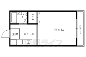 メゾンモナミ 306 ｜ 京都府京都市左京区岡崎西福ノ川町（賃貸マンション1K・3階・20.00㎡） その2