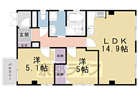 京都府京都市東山区本町5丁目（賃貸マンション2LDK・4階・62.22㎡） その2