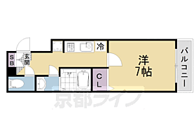 ソルテラス四条大宮 205 ｜ 京都府京都市中京区壬生賀陽御所町（賃貸マンション1K・2階・25.05㎡） その2