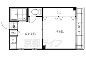 京都府京都市中京区十文字町（賃貸マンション1DK・4階・30.00㎡） その2