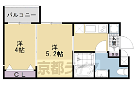 京都府京都市南区吉祥院池ノ内町（賃貸マンション1LDK・3階・33.19㎡） その2