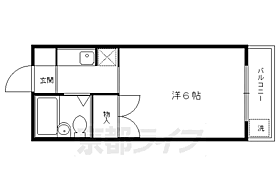 ハイツ庵野 204 ｜ 京都府京都市左京区一乗寺庵野町（賃貸アパート1K・2階・17.00㎡） その2