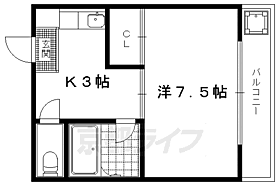 京都府京都市上京区大心院町（賃貸マンション1K・1階・22.00㎡） その2