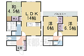 等持院西町貸家 西 ｜ 京都府京都市北区等持院西町（賃貸一戸建3LDK・--・77.83㎡） その2