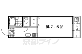 ピープル松倉 301 ｜ 京都府京都市右京区西京極北大入町（賃貸マンション1K・3階・18.41㎡） その2