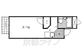 京都府京都市下京区材木町（賃貸マンション1K・9階・19.00㎡） その2