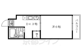 秋街道ハイツ 310 ｜ 京都府京都市右京区嵯峨野秋街道町（賃貸マンション1K・3階・17.00㎡） その1