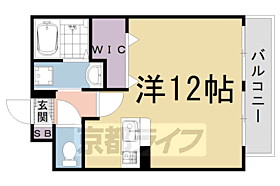 コリーナ宇多野 101 ｜ 京都府京都市右京区宇多野御屋敷町（賃貸アパート1R・1階・30.24㎡） その2