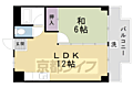 アクアエルフ上賀茂1階6.0万円