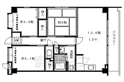 カステッロ北山 3階