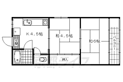 アルティスタ烏丸北 1LDKの間取図画像