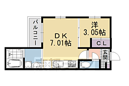 JR山陰本線 丹波口駅 徒歩8分 3階/-