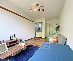 ニューポート内田 206 2階ワンルームのリビング/ダイニング