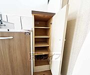 靴収納付きの玄関
