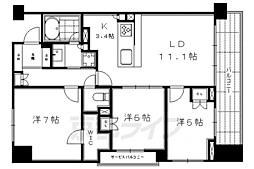 パークホームズ堺町御門 1階