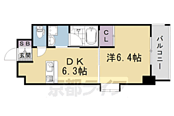 JR東海道・山陽本線 西大路駅 徒歩17分 7階/-