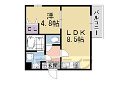 京都市営烏丸線 五条駅 徒歩7分 1階/-