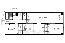 サーパスシティ西院日照町 6階