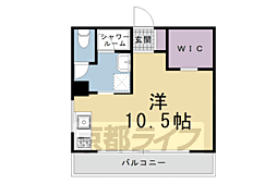 田辺ビル ワンルームの間取図画像