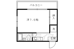 ロイヤルハイツ一乗寺 1階/-