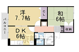 エクレール松尾 1階/-
