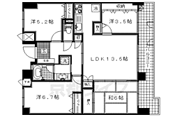 東急ドエルアルス伏見深草 2階/-