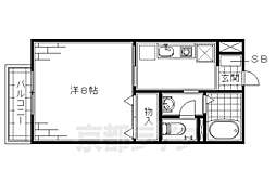 リヴィエール深草 1階/-