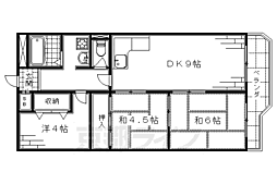 サンハイム高矢 2階/-