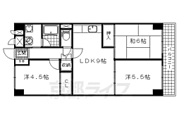 山科不二サンハイツ 1階/-