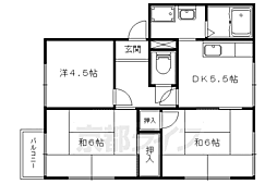 ハウス・タカイワ 3DKの間取図画像