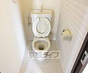 清潔感のあるトイレです