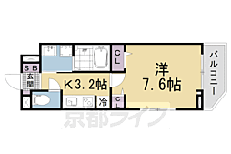 ヒカルサ京都山科大宅 3階/-