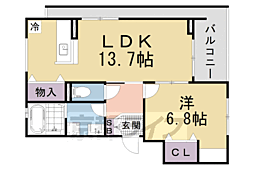 プレミール京都 3階/-
