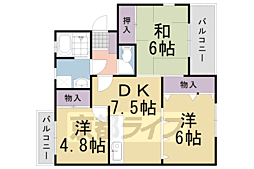 カーサNAKAMURA 2階/-