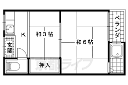 松山荘 2階/-