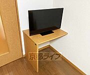備え付けテレビです・