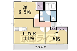 アネックス勝林田 2階/-