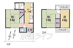 羽束師鴨川町貸家