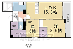 グランドール伏見桃山 3階/-