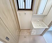 室内に洗濯機設置可