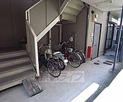 駐輪場です。