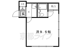 エイコンズハウス 1Kの間取図画像