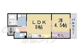 レジデンスコート橋本 1階/-