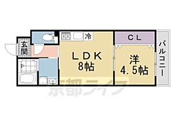 レジデンスコート橋本 1階/-