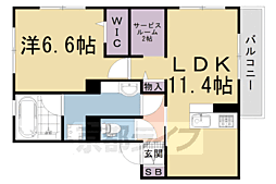 アリビオ B棟 2階/-