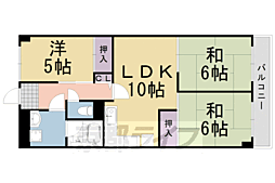 エクセリィ桂 3LDKの間取図画像