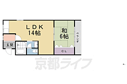 第二静洛荘 2階/-