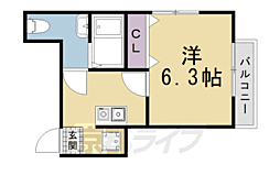 ハイム京都下鴨 2階/-