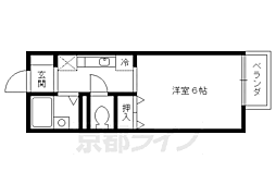 ガーデンハイツ西向日 2階/-