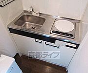 コンパクトなキッチンです
